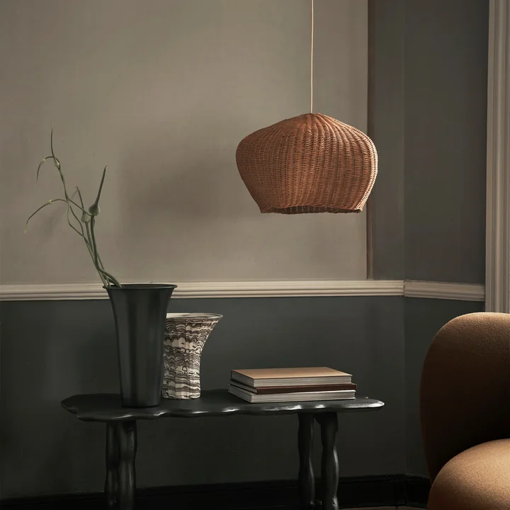 Ferm Living - Drape lampenkap M, Natuur