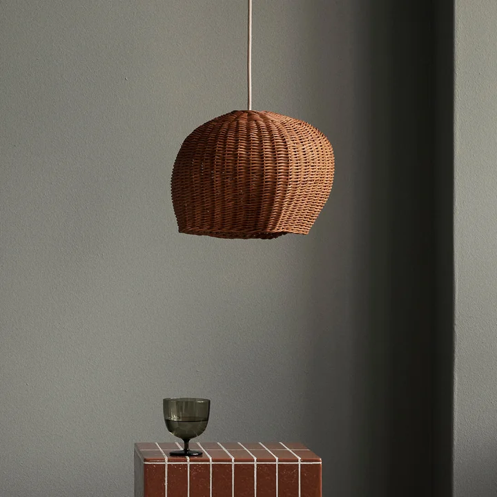 Ferm Living - Drape lampenkap S, Natuur