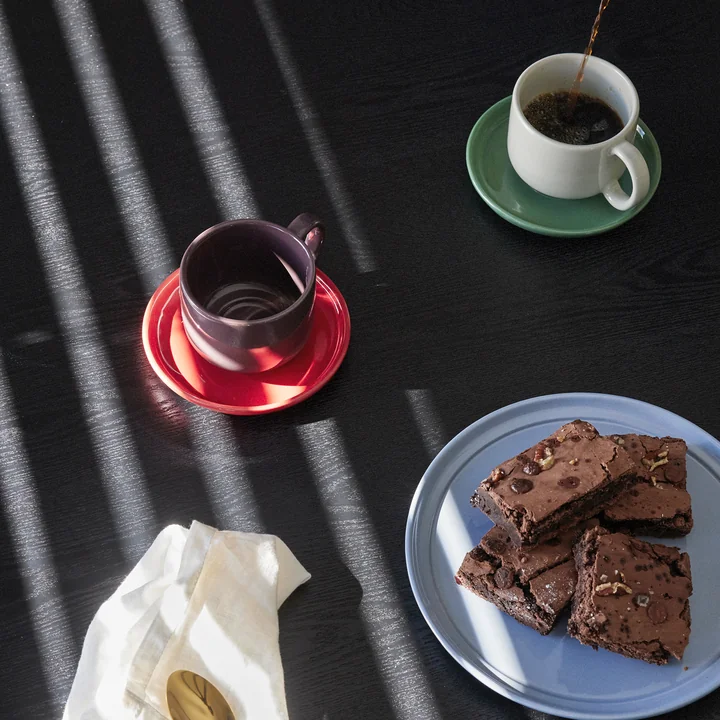 Hübsch Interior Amare - Beker met onderzetter