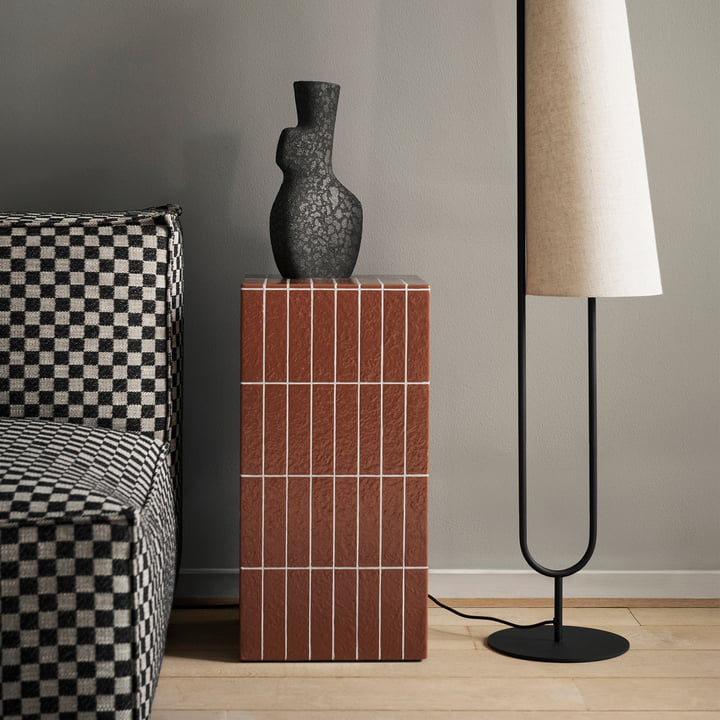 Pillar Base van ferm Living in de kleur bruin