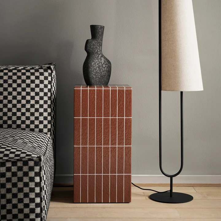 Pillar Base van Ferm Living in de kleur bruin