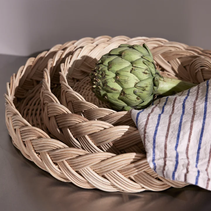 OYOY - Maru Dienblad, natuurlijk rotan