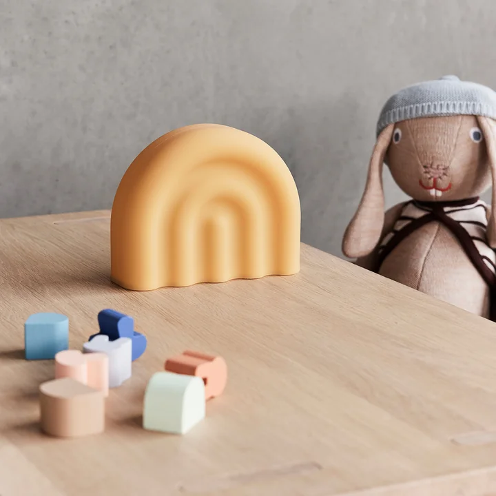 OYOY - Regenboog nachtlampje, licht rubber