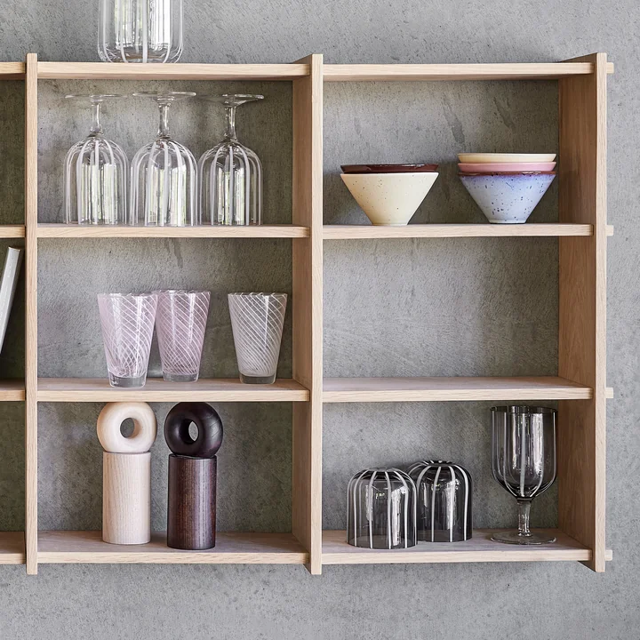 OYOY - Yuka Swirl Drinkglas, roos