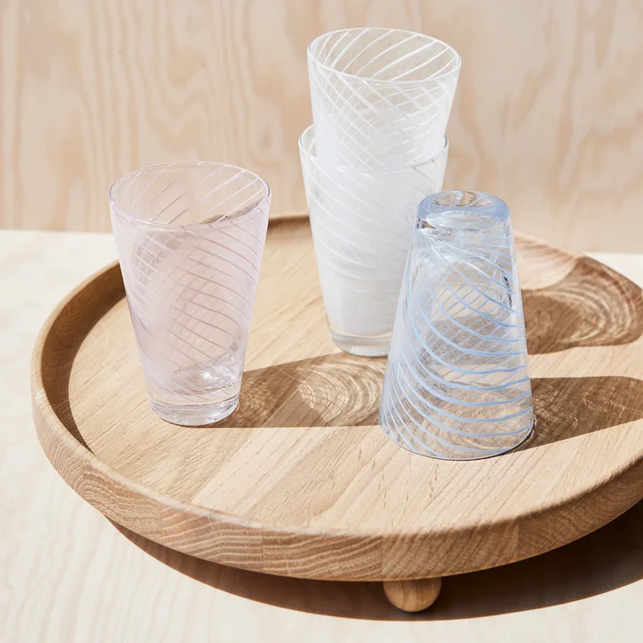 OYOY - Yuka Swirl Drinkglazen