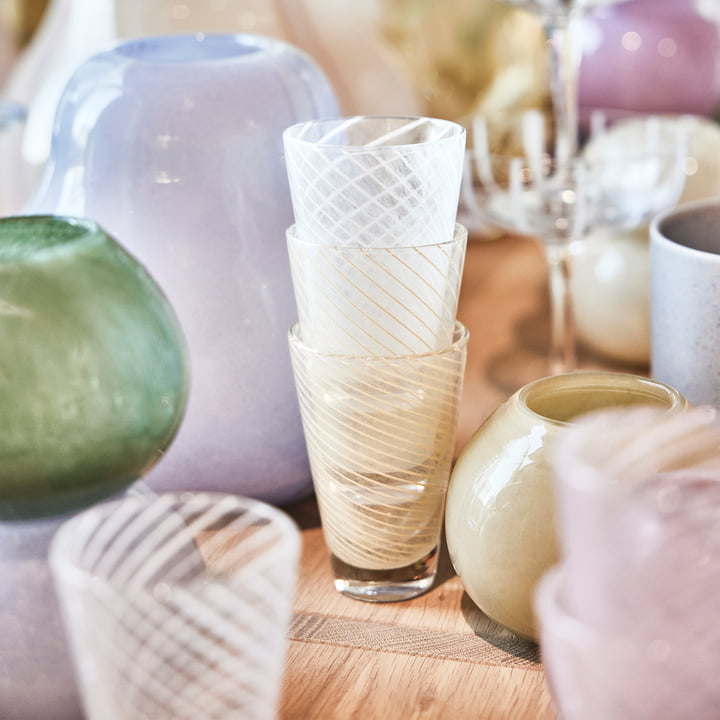 OYOY - Yuka Swirl Drinkglazen