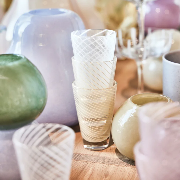 OYOY - Yuka Swirl Drinkglazen