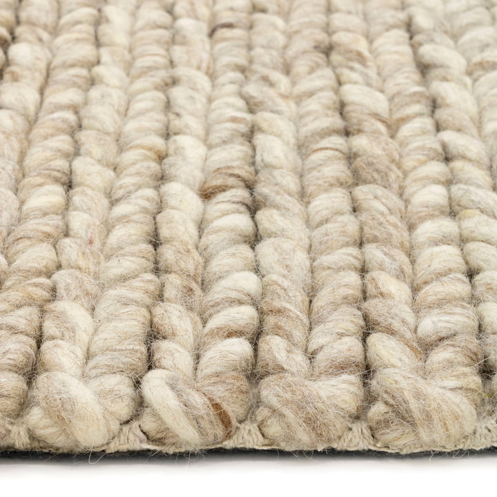 Nuuck - Fletta Vloerkleed, warm beige