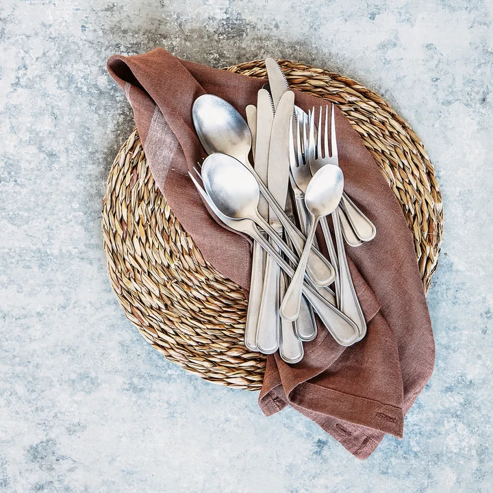 Acain Placemat Ø 29 cm, naturel van Nicolas Vahé