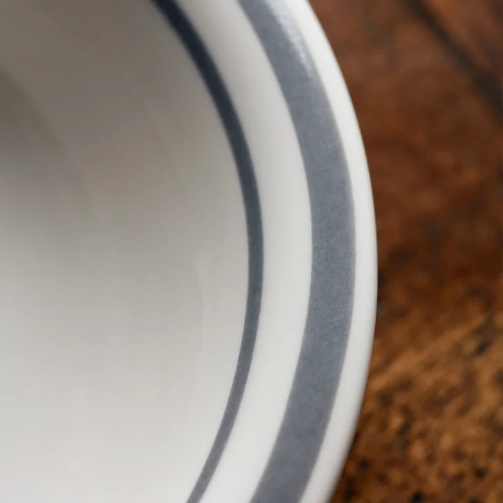 Bistro Kom Ø 12 cm, grijs (set van 4) van Nicolas Vahé