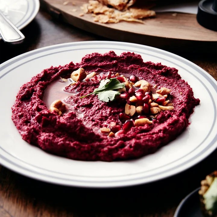 Bistro Bord Ø 23 cm, grijs (set van 4) by Nicolas Vahé