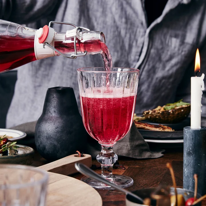 Groove Wijnglas, helder (set van 4) van Nicolas Vahé