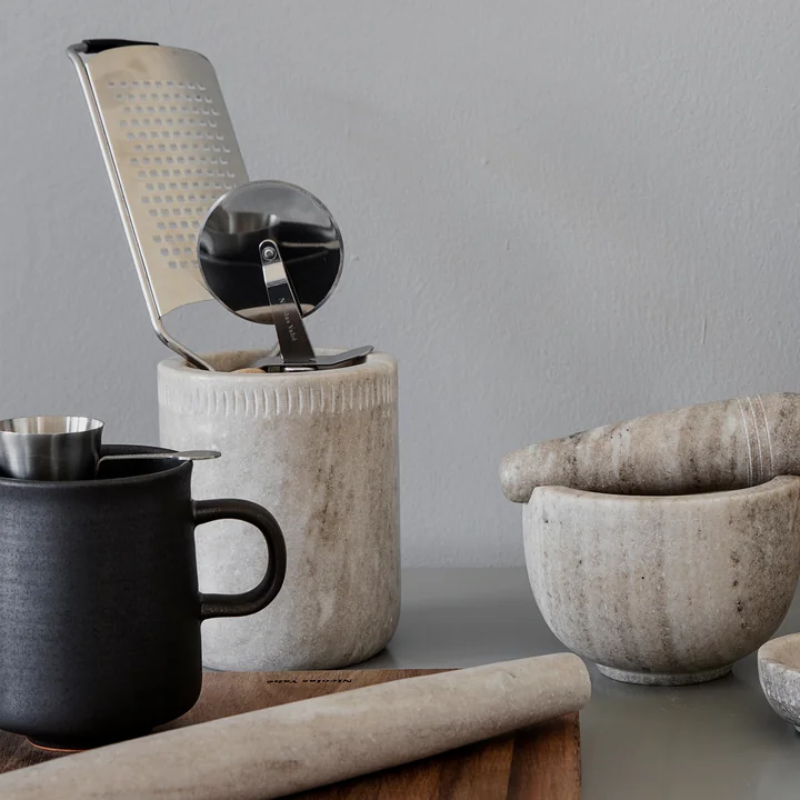 Nicolas Vahé - Pizzasnijder, acacia natuur / roestvrij staal