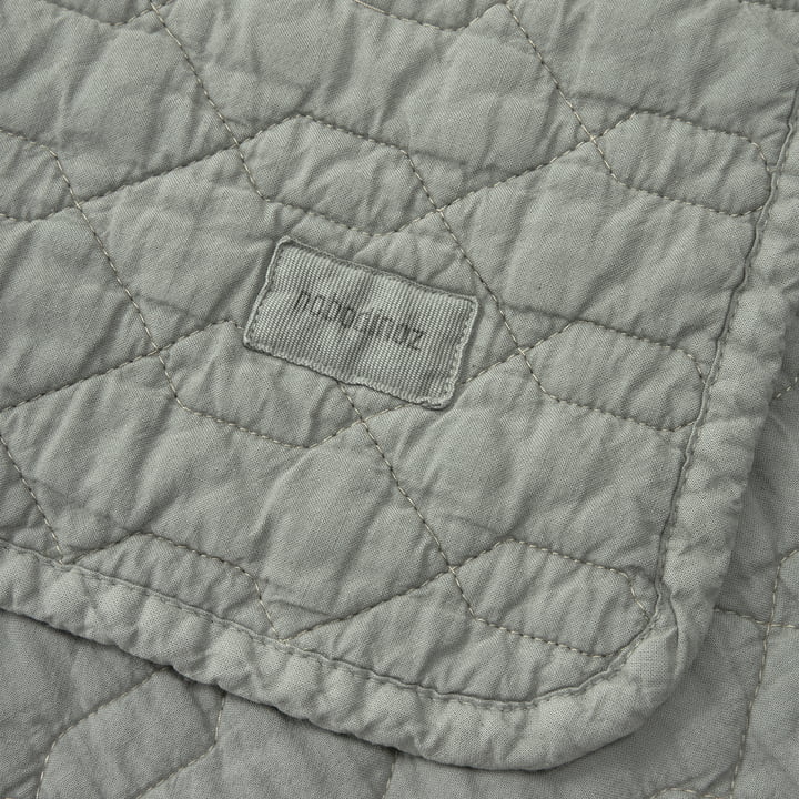 Wabi Sabi Quilt, 100 x 135 cm, azuurblauw van Nobodinoz