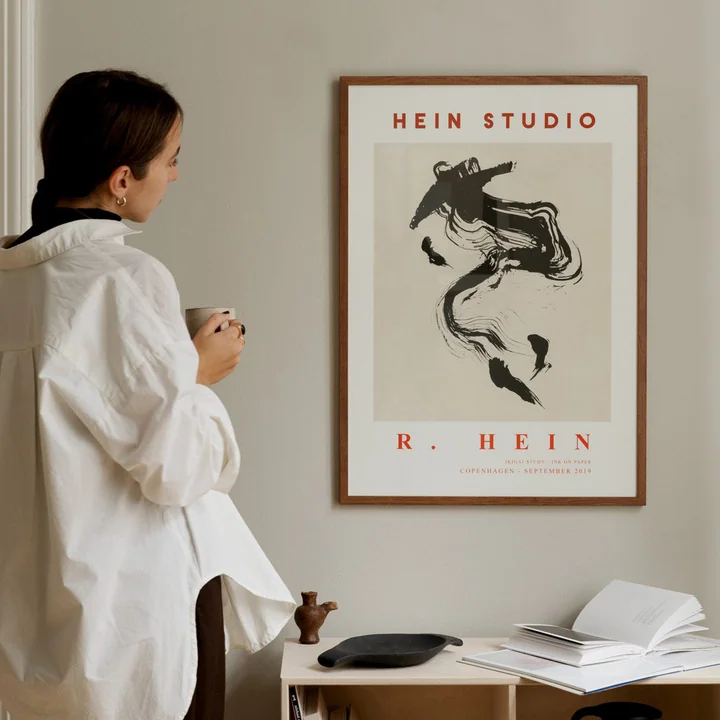 Fotolijst eiken bruin voor The Poster Club