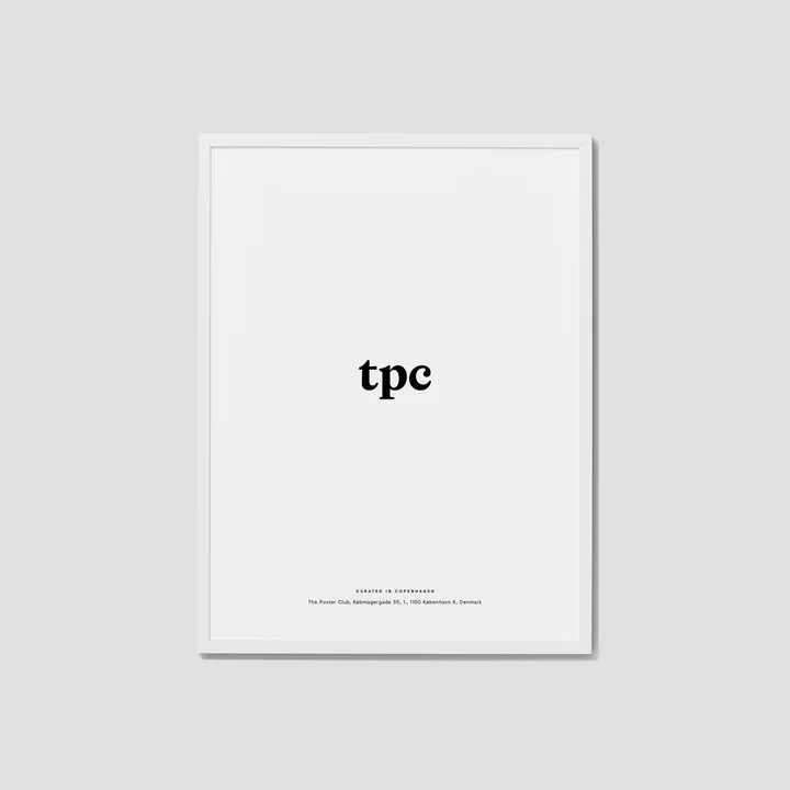 Fotolijst eiken wit voor The Poster Club