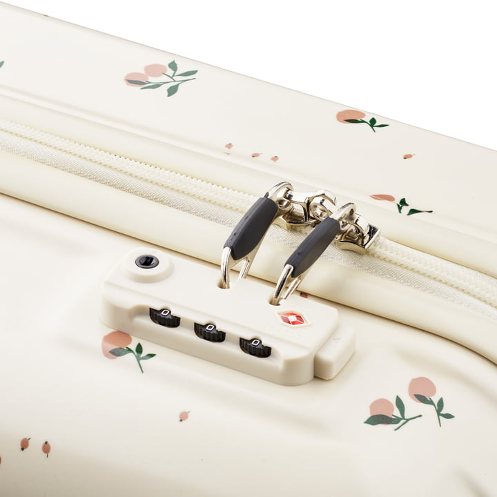 Hollie Hardcase Koffer, 40.5 x 40.5 cm, perzik / zeeschelp van LIEWOOD