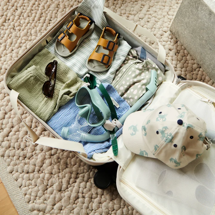 Hollie Hardcase Koffer, 40.5 x 40.5 cm, perzik / zeeschelp van LIEWOOD