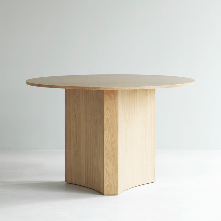 Bue Eettafel Ø 120 x H 75 cm, eiken van Normann Copenhagen