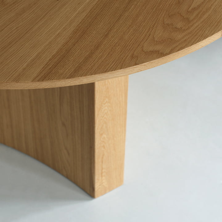 Bue Eettafel Ø 120 x H 75 cm, eiken van Normann Copenhagen