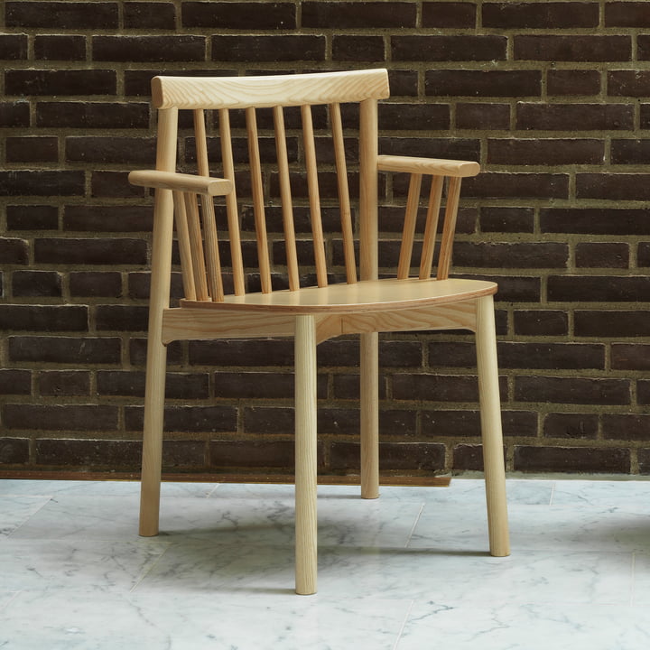 Pind Fauteuil, essenhout van Normann Copenhagen