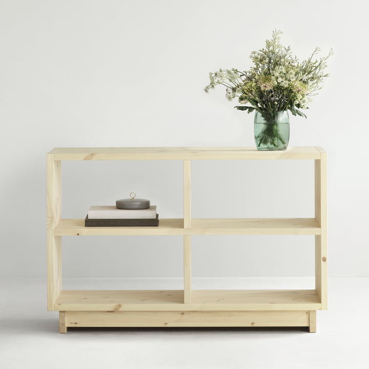 Plank Boekenplank, medium, grenen van Normann Copenhagen