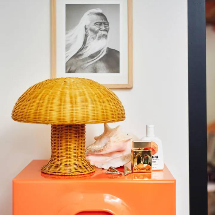 Rotan tafellamp van HKliving