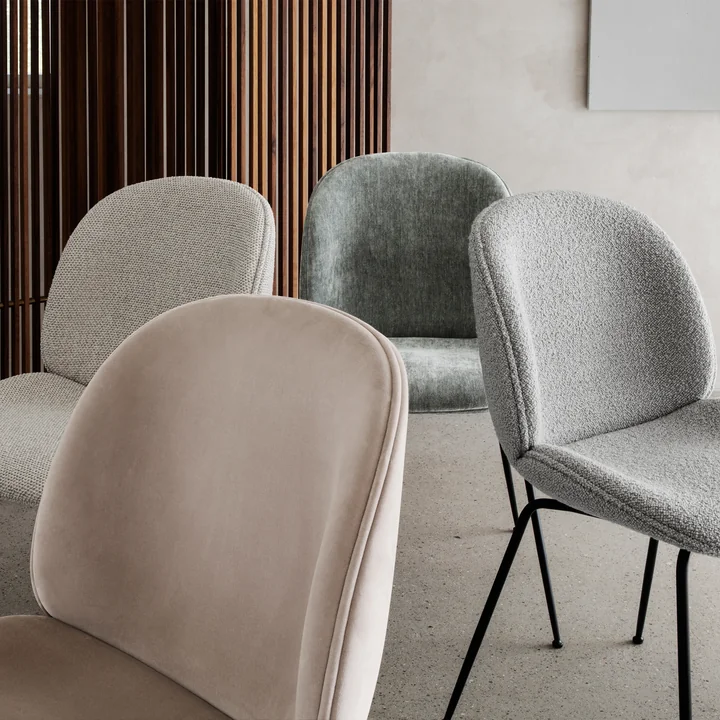 Gubi - Beetle Dining Chair Groep