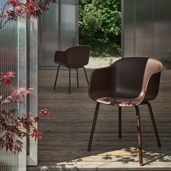 Fiber Outdoor Fauteuil van Muuto