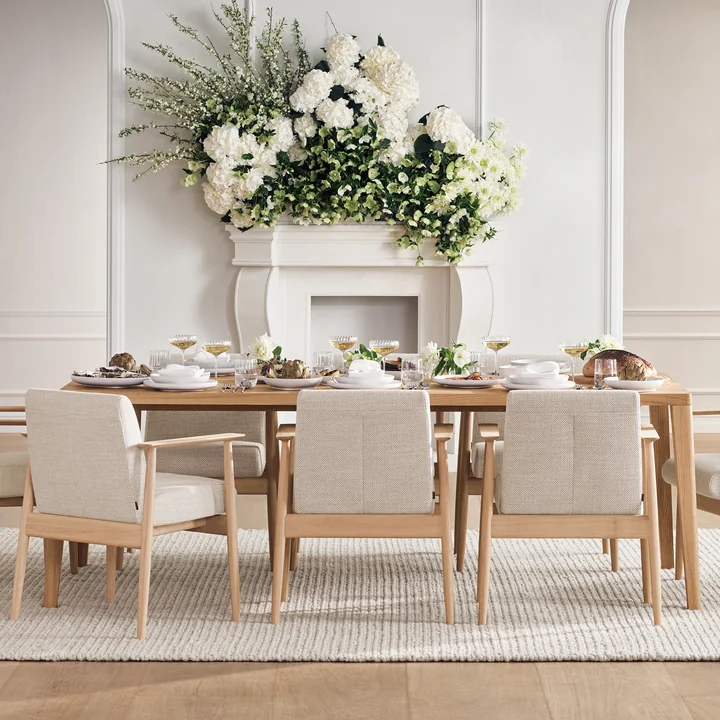 Graceful Eettafel, geolied eiken van Bolia