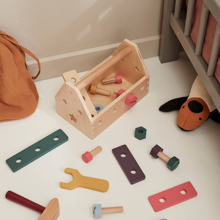 Kid's Hub Gereedschapskist met accessoires van Kids Concept