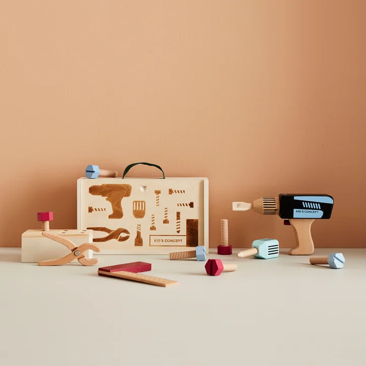 Kid's Hub Gereedschapskist met accessoires van Kids Concept