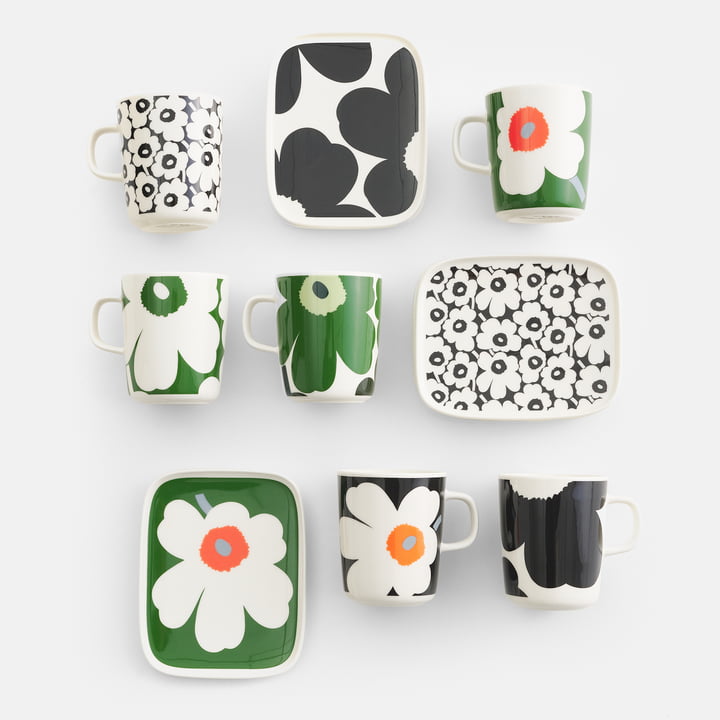 Oiva Unikko Mok met handvat 60e verjaardag van Marimekko