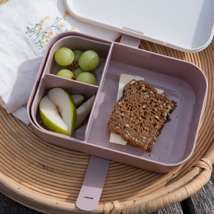 Lunchbox met siliconen band van Sebra