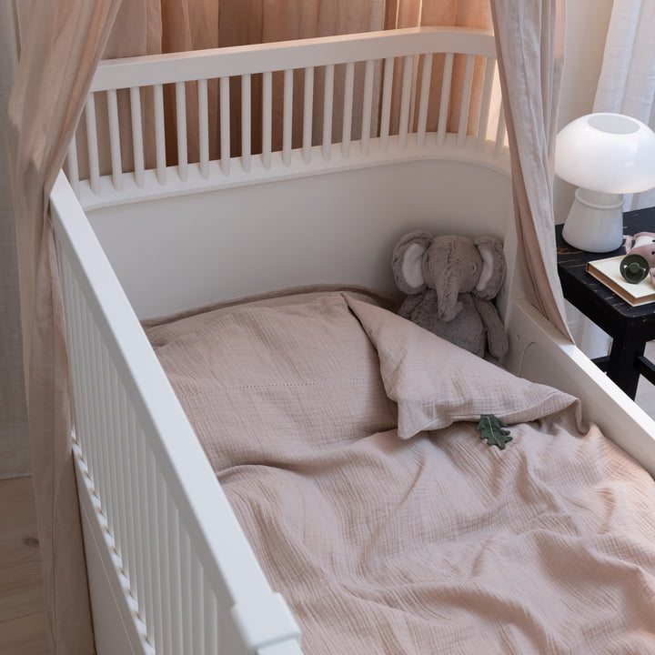 Mousseline baby beddengoed van Sebra