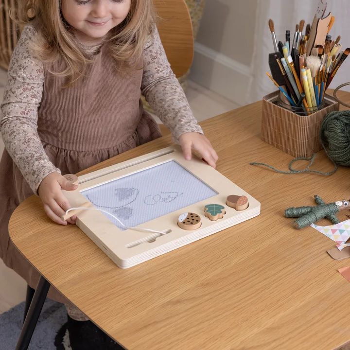 Magnetisch houten tekenbord van Sebra