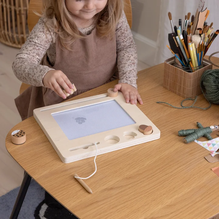 Magnetisch houten tekenbord van Sebra