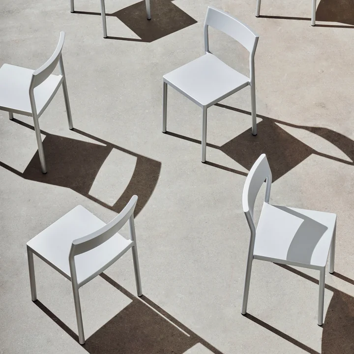 Type Stoel, zilvergrijs van HAY