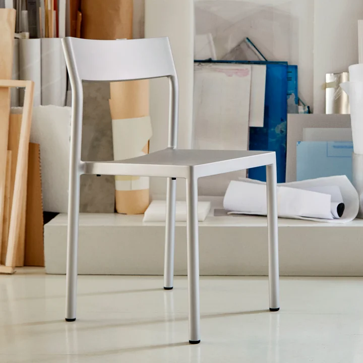 Type Stoel, zilvergrijs van HAY