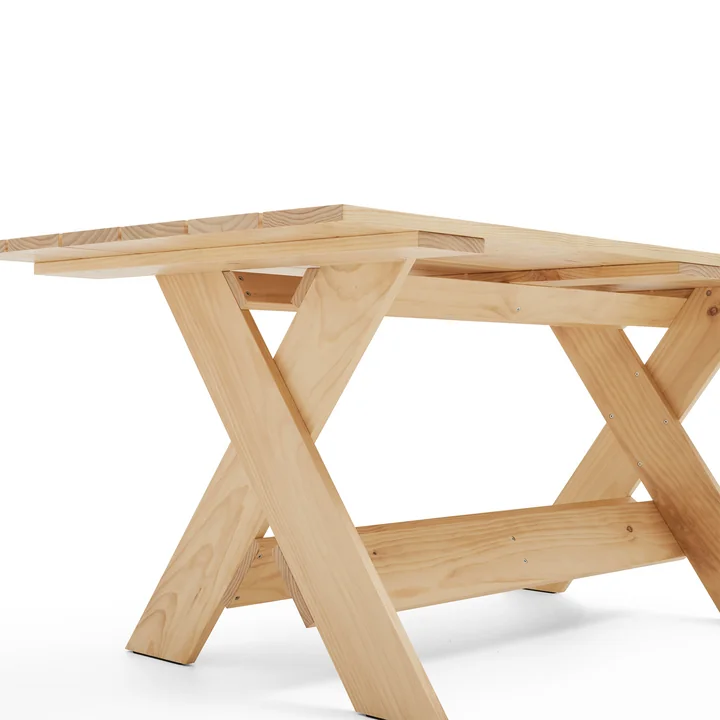 Crate Dining Table, den van HAY