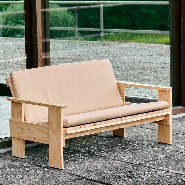 Crate Lounge Sofa met zitkussen van Hay