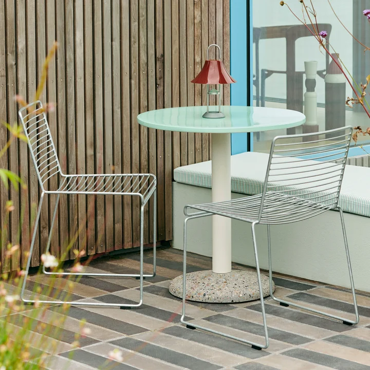 HAY - Hee Eetkamerstoel, warm gegalvaniseerd