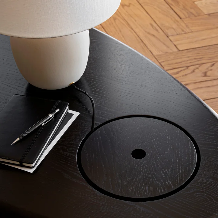 Audo - Torso Tafellamp H 37 cm, sand / gebroken wit