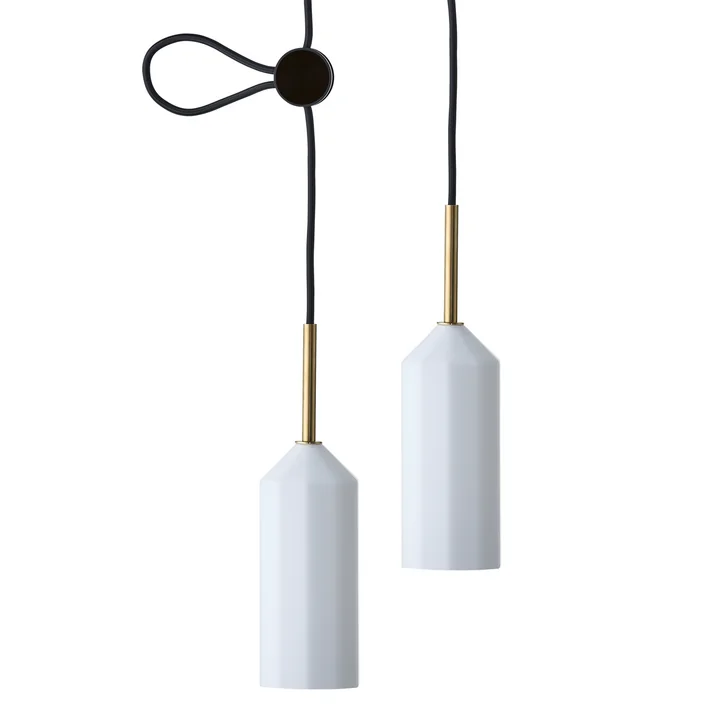 Le Klint - Pliverré hanglamp, zwart / wit