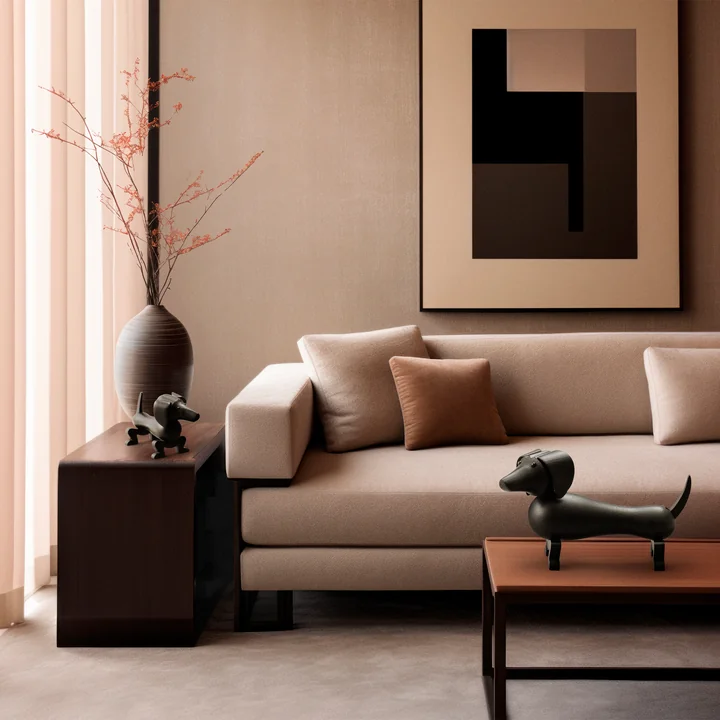 Houten hond door Kay Bojesen