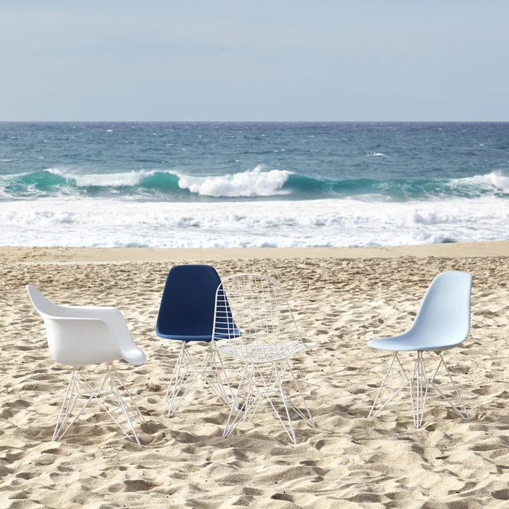 Vitra - Eames Plastic DAR - DSR / Draadstoel DKR