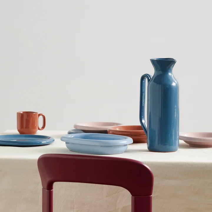 Barro Kruik, groot, donkerblauw van HAY