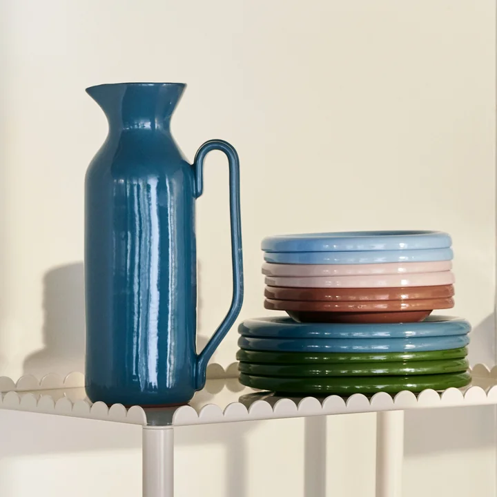 Barro Kruik, groot, donkerblauw van HAY