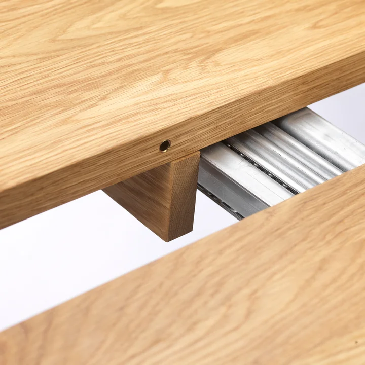 C69E Eettafel met twee extra bladen van FDB Møbler