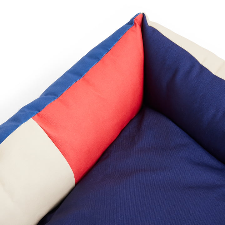 Hondenbed, M, rood/blauw van Hay